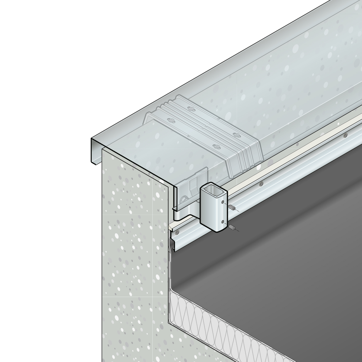 barrial-fixation-mecanique-systeme-gardecorps-aluminium-toiture-terrasse-securite-cloture-chute-lisse-portillon-ferronnerie-autoporte-separation-plinthe-balustrade-ancrage-rampant-sabot-potelet-autoportant-acrotere-lanterneau-etancheur-rembarde-protection-montant-barricade-gardefou-cordage-accrofil-corridor-gardetoit-inaccessible