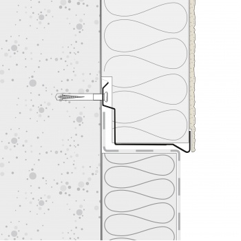 Solinet départ d’isolant 90