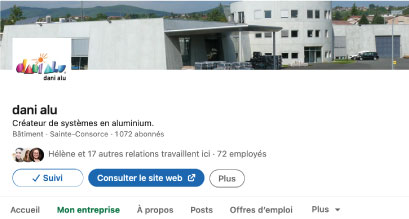 Profil LinkedIn de danialu